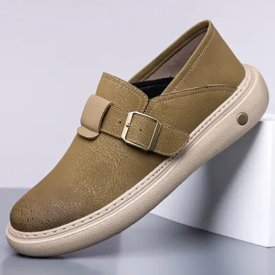 SOFT LEATHER, SLIP-ON SHOES